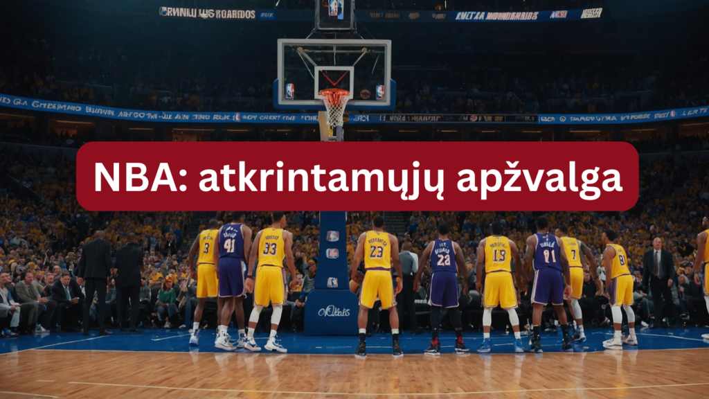 Lažybos internetu NBA 2025 prognozė