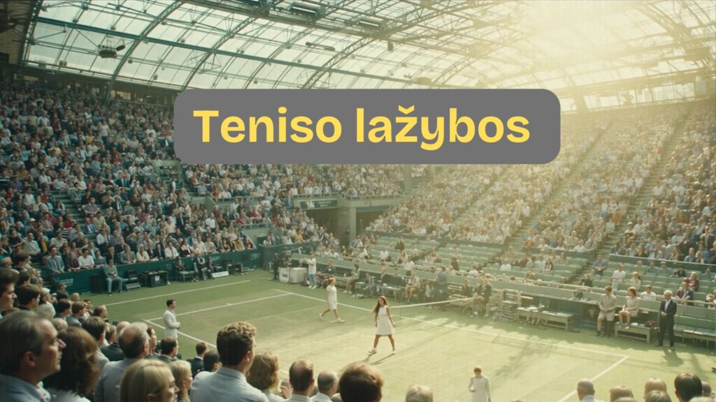 Populiariausios teniso lažybos internetu 2025