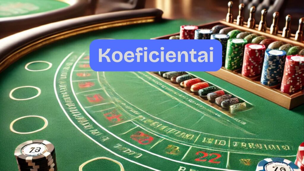 Saugios lažybos internetu koeficientai