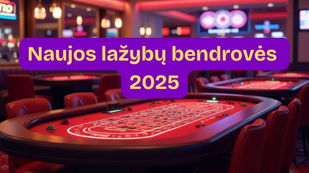 Geriausios lažybų bendrovės internetu 2025