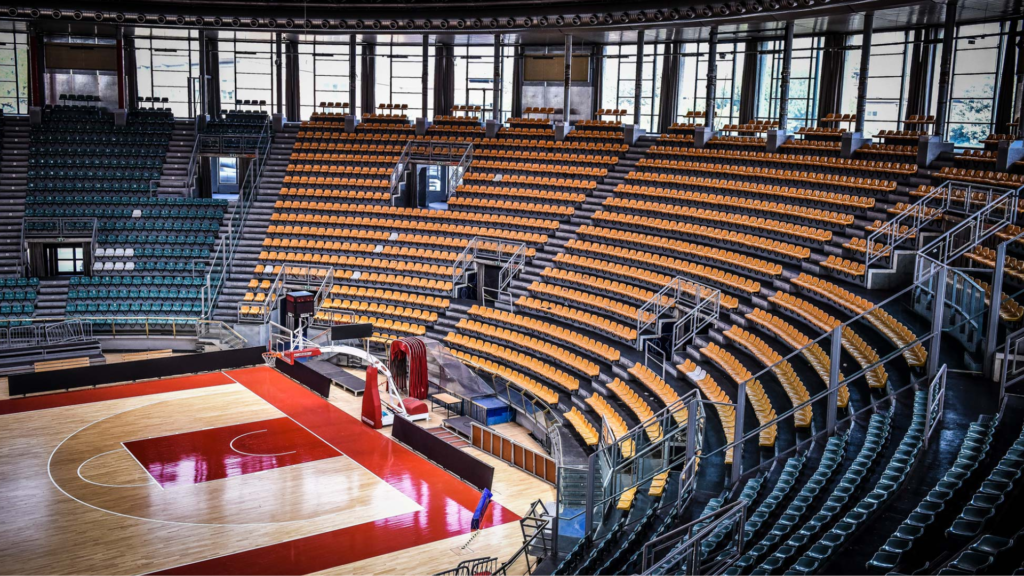 Europos moterų krepšinio čempionatas 2025 Paladozza arena