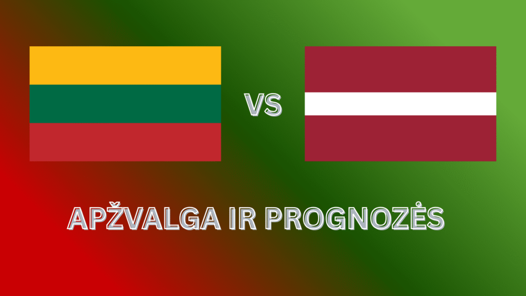 Lažybos internetu eurobasket 2025 Lietuva Latvija