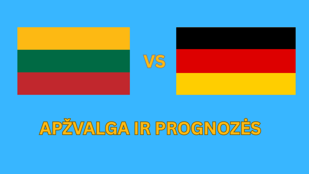Eurobasket 2026 lažybos internetu Vokietija vs Lietuva