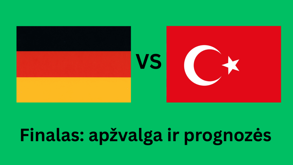 Eurobasket 2025 Finalas Vokietija Turkija lažybos internetu