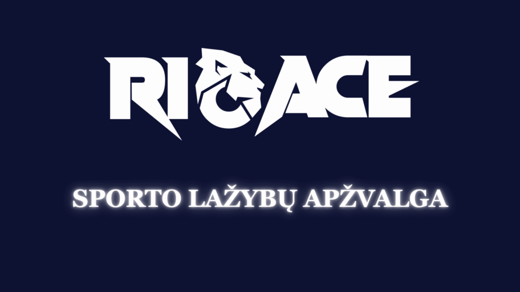 Sporto lažybos internetu RioAce