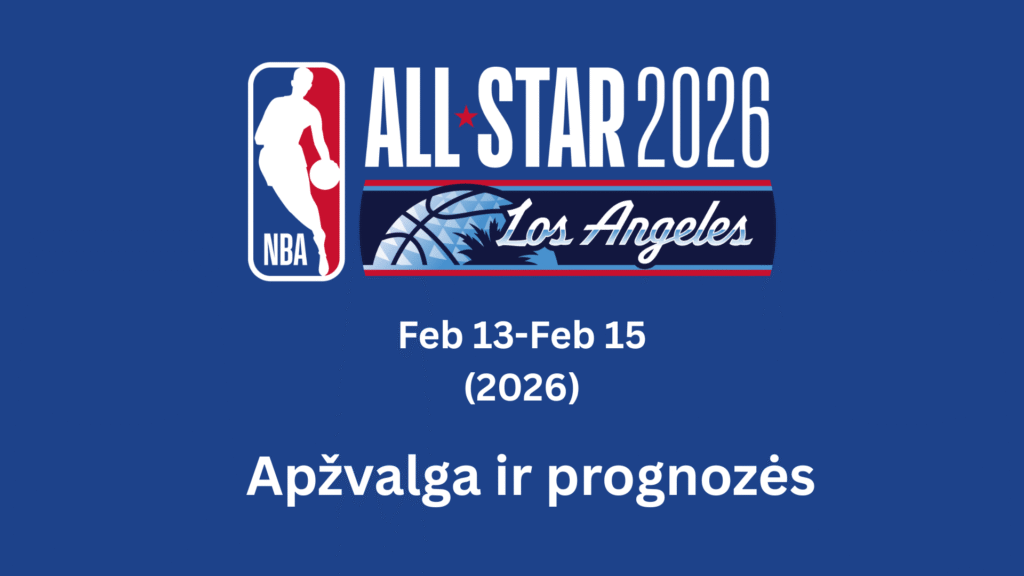 NBA 2026 all-star weekend lažybos internetu