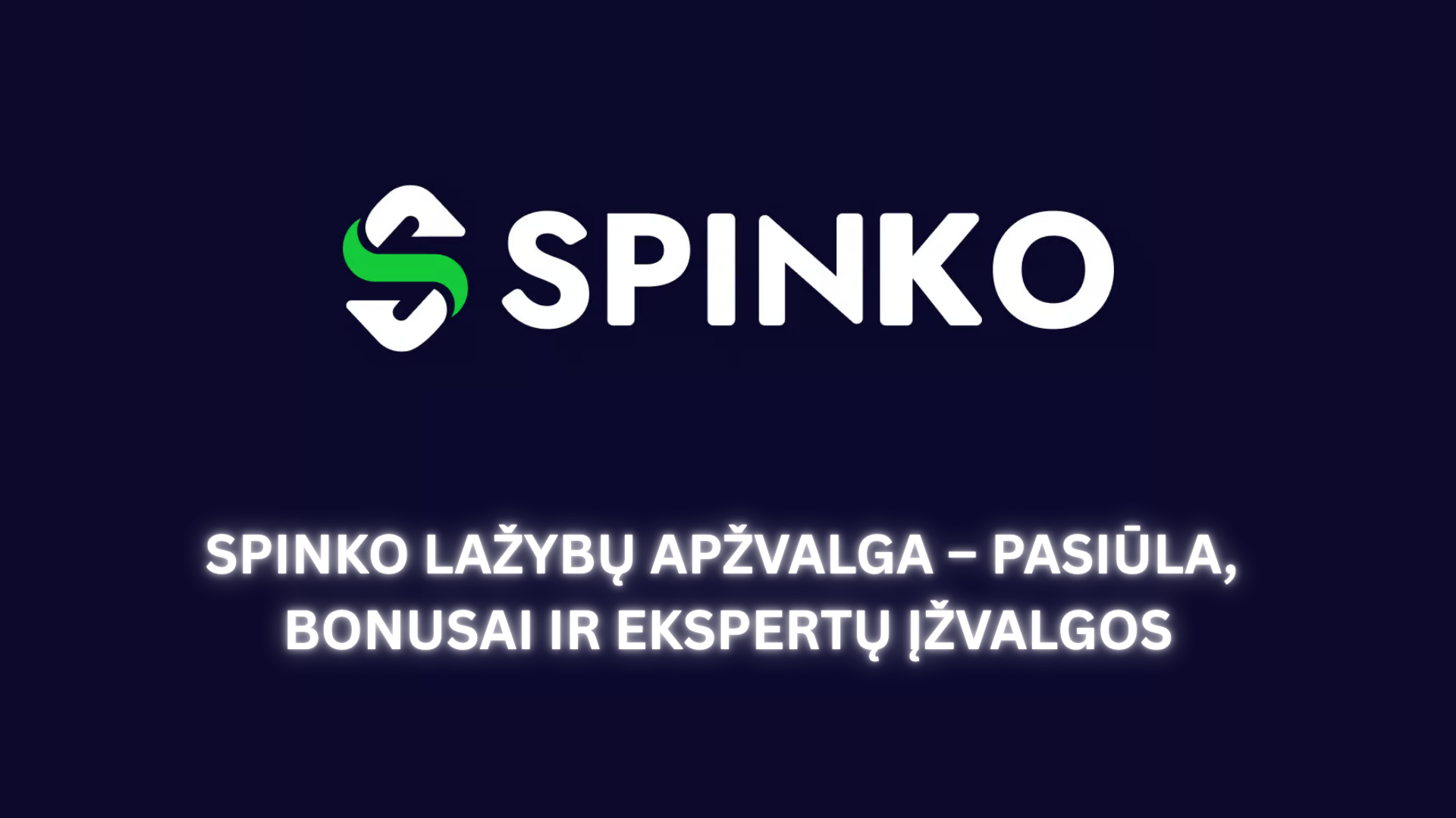 Lažybos online Spinko