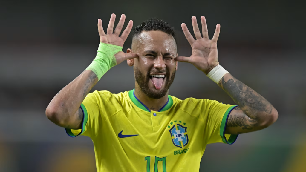 Pasaulio futbolo čempionatas 2026 lažybos Neymar