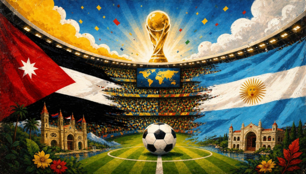 Lažybos internetu FIFA 2026 Jordanija vs Argentina