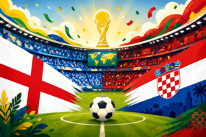 Pasaulio futbolo čempionatas 2026 lažybos Anglija vs Kroatija