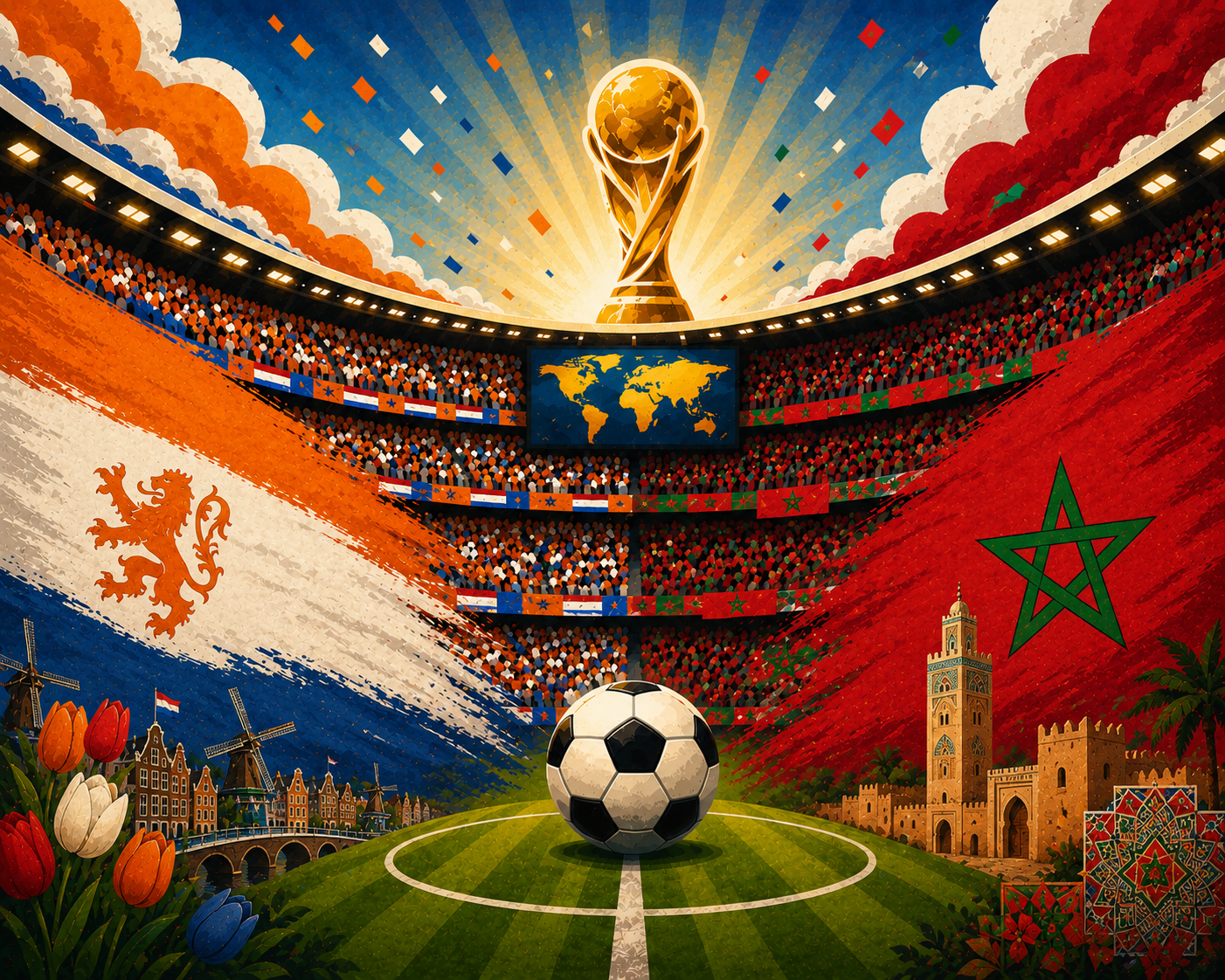 nyderlandai marokas pasaulio futbolo cempionatas 2026 prognoze
