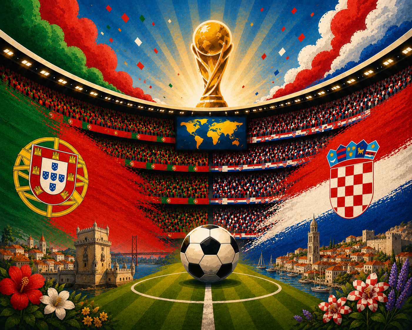 portugalija kroatija pasaulio futbolo cempionatas 2026 prognoze