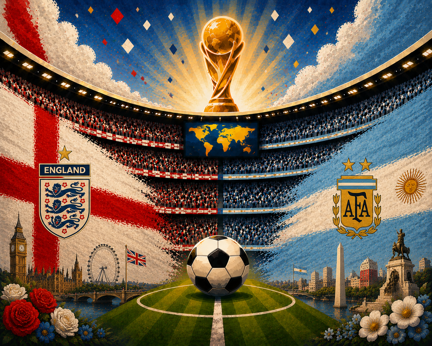 anglija argentina pasaulio futbolo cempionatas 2026 prognoze
