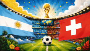 Lažybos internetu FIFA 2026 World Cup Argentina VS Šveicarija